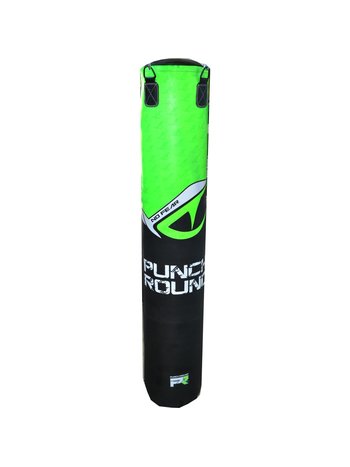 PunchR™  Punch Round Bokszak No Fear Pro Series NT 180x40 Zwart Neo Groen