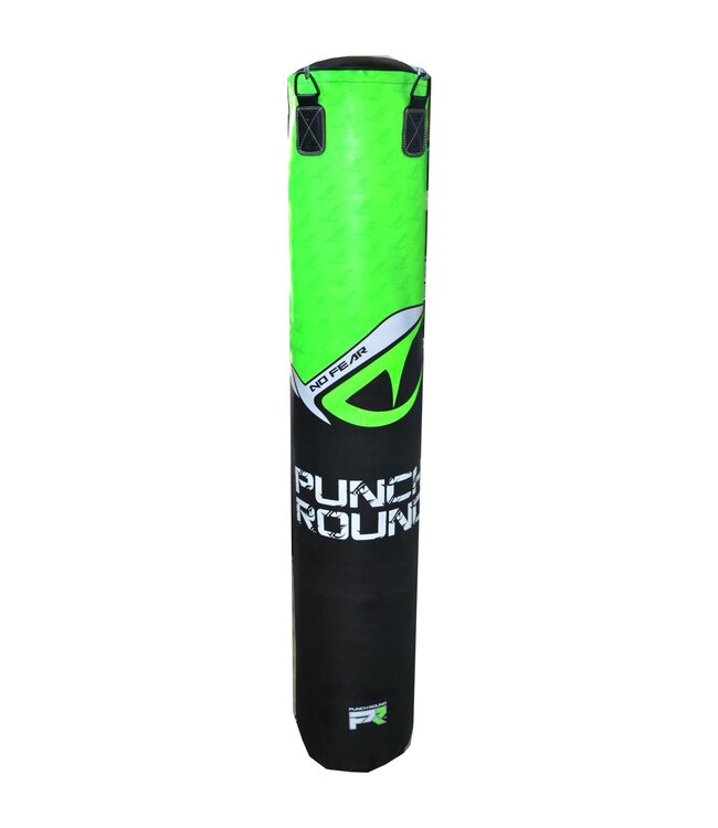 PunchR™  Punch Round Bokszak No Fear Pro Series NT 180x40 Zwart Neo Groen