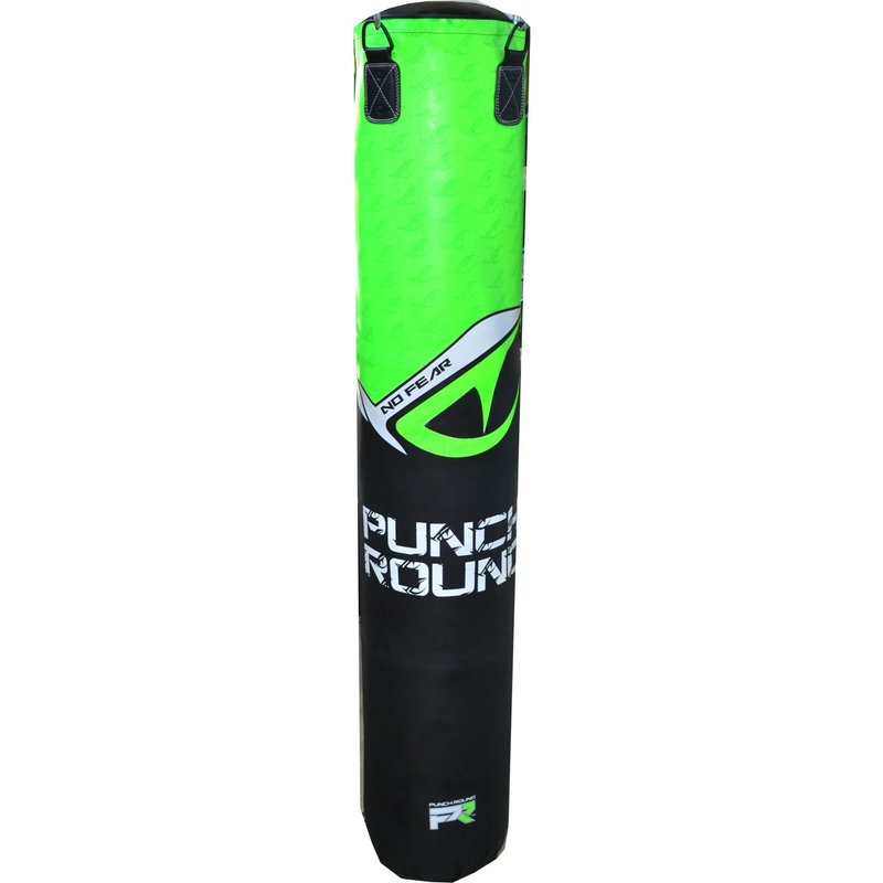 PunchR™  Punch Round Bokszak No Fear Pro Series NT 180x40 Zwart Neo Groen