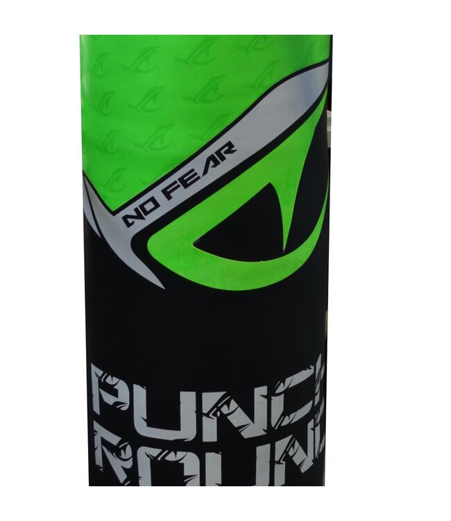 PunchR™  Punch Round Bokszak No Fear Pro Series NT 180x40 Zwart Neo Groen