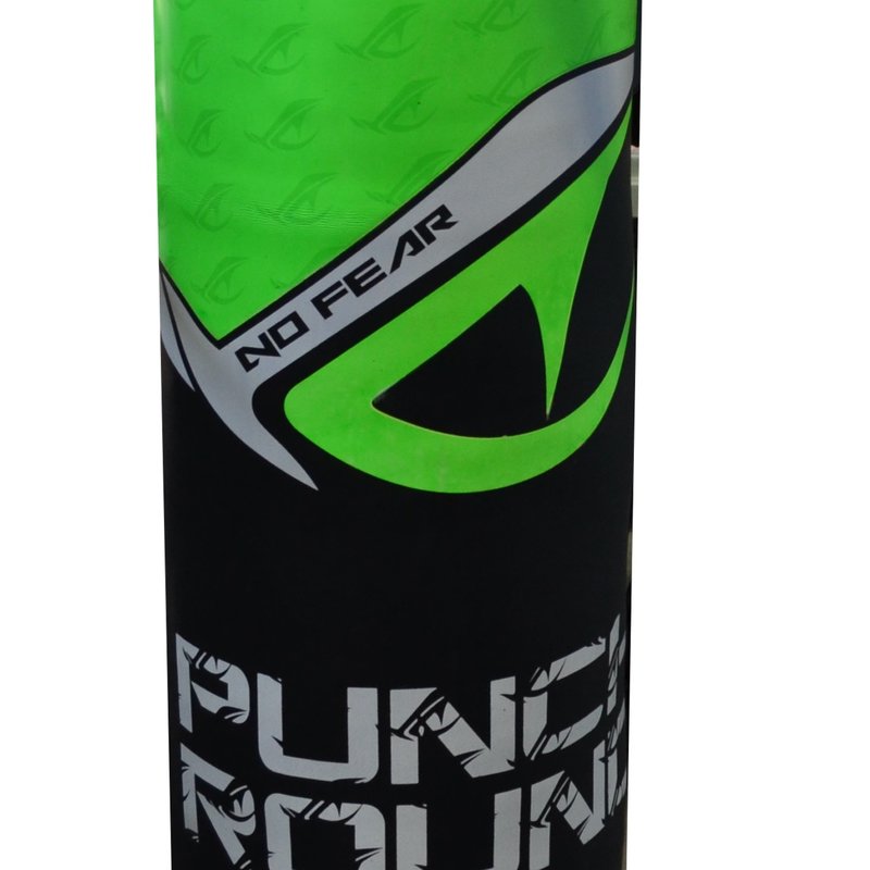 PunchR™  Punch Round™ Punching Bag No Fear Pro Series NT 180x40 Black Neo Green