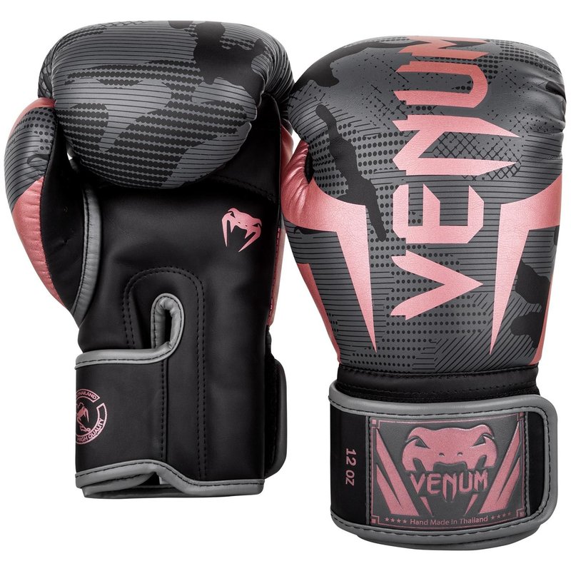 Venum Venum Elite Boxhandschuhe Camo Schwarz Pink Gold