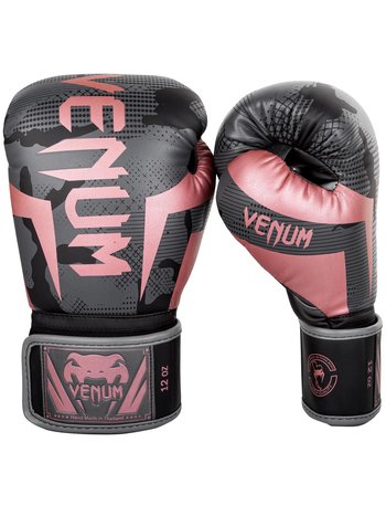 Venum Venum Elite Boxhandschuhe Camo Schwarz Pink Gold