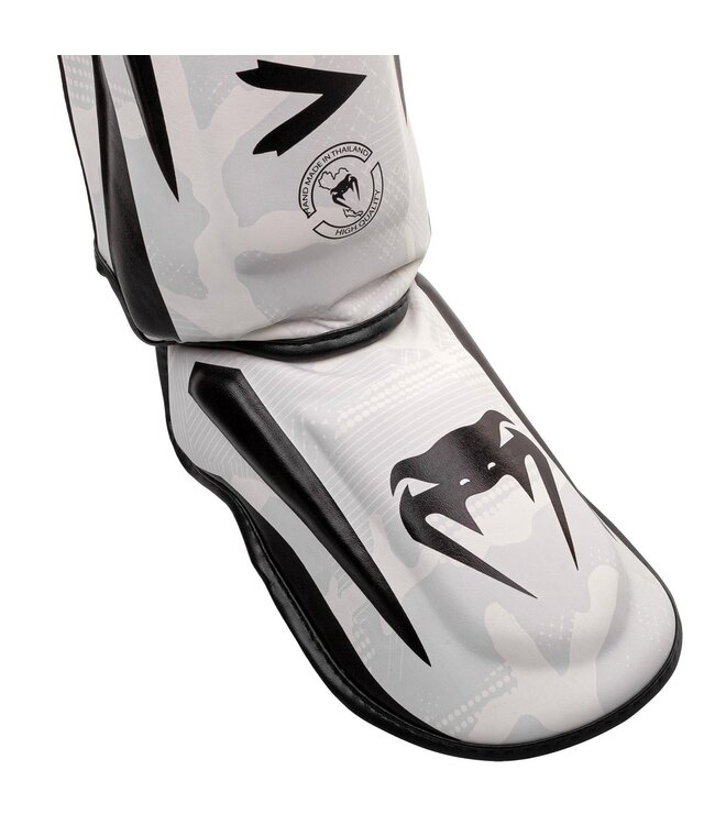 Venum Venum Elite Shin Guards Camo White Black