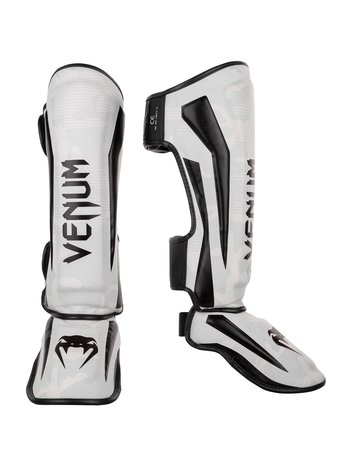 Venum Venum Elite Shin Guards Camo White Black