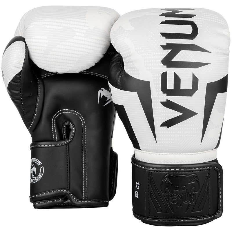 Venum Venum Elite Boxhandschuhe Camo Weiss Schwarz