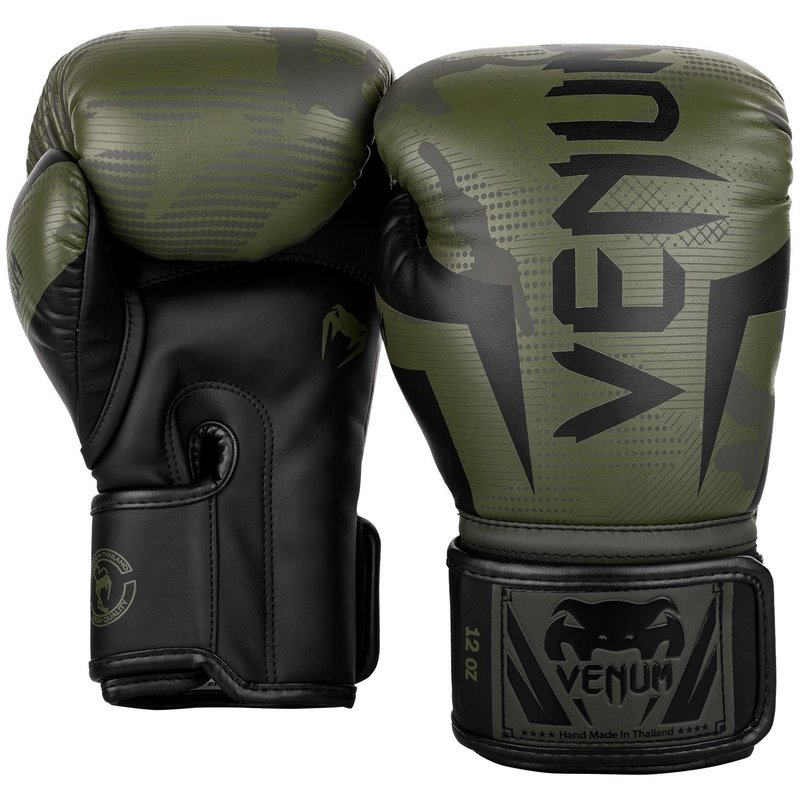 Venum Venum Elite Kickboxing Boxhandschuhe Khaki Camo