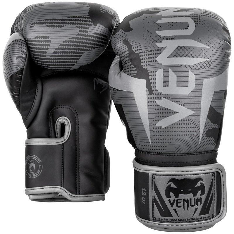 Venum Venum Elite (Kick)Boxing Gloves Black Dark Camo