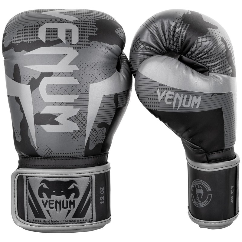 Venum Venum Elite Kickboxing Boxhandschuhe Black Dark Camo