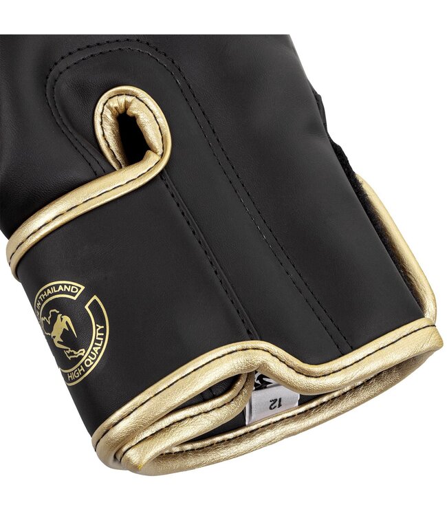 Venum Boxing Gloves Elite Dark Camo Gold