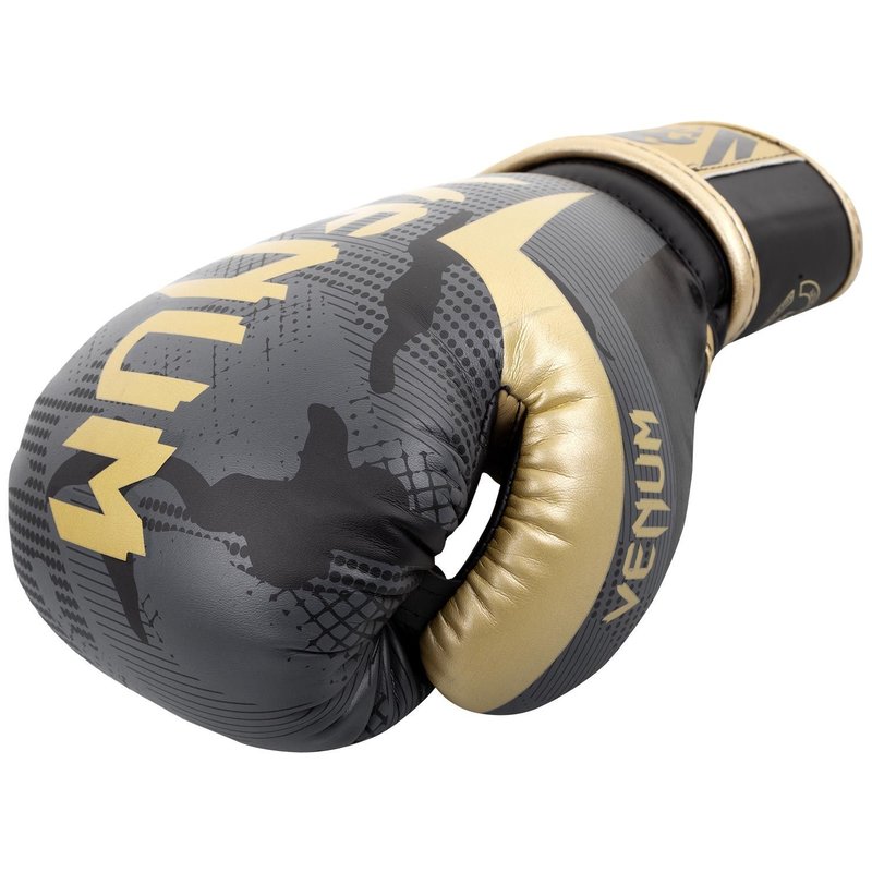 Venum Venum Bokshandschoenen Elite Dark Camo Gold