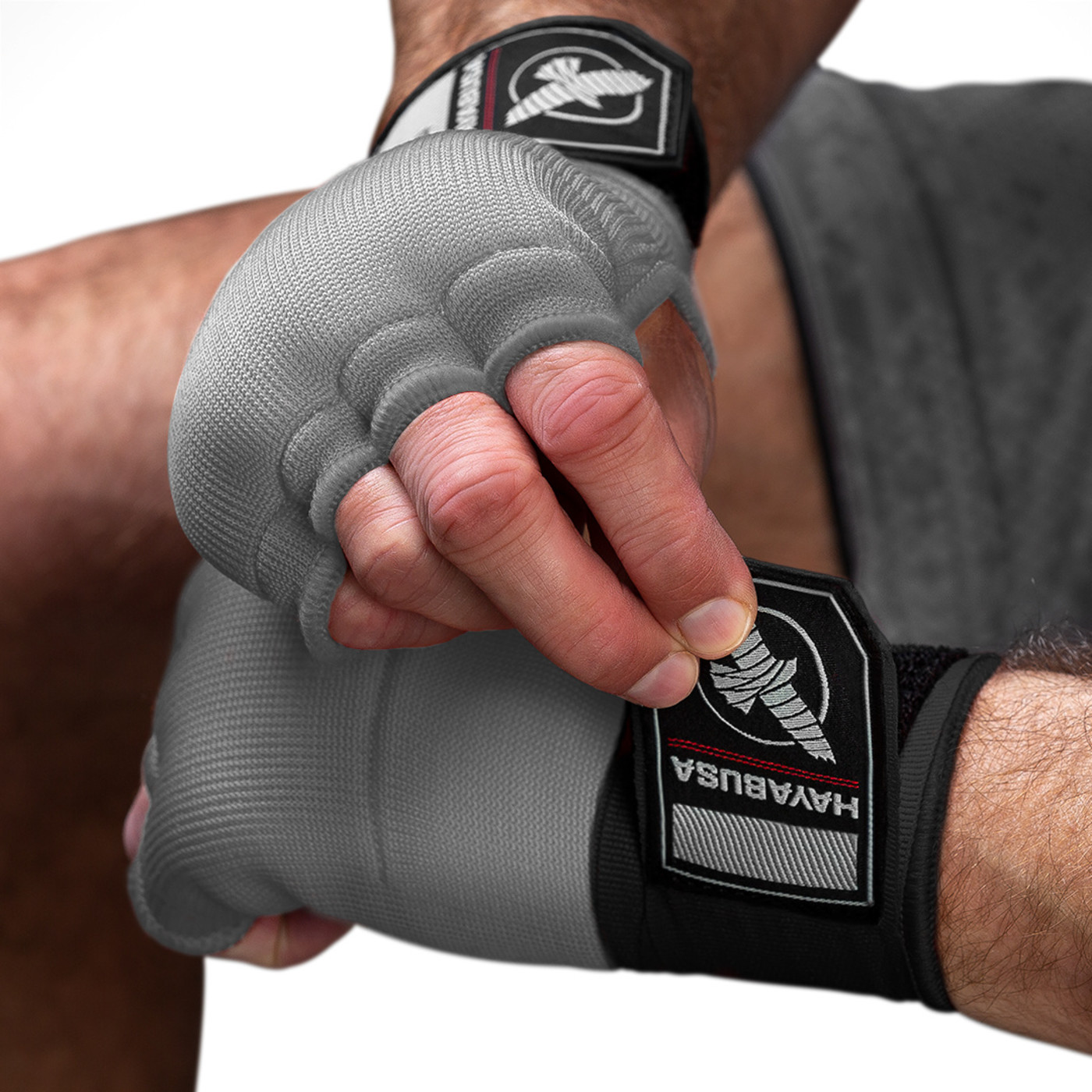 Hayabusa Quick Gel Boxing Hand Wraps Grey FIGHTWEAR SHOP EUROPE