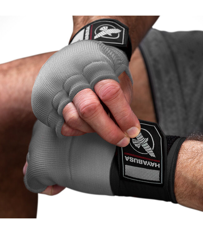 Hayabusa Quick Gel Boxing Hand Wraps Grey