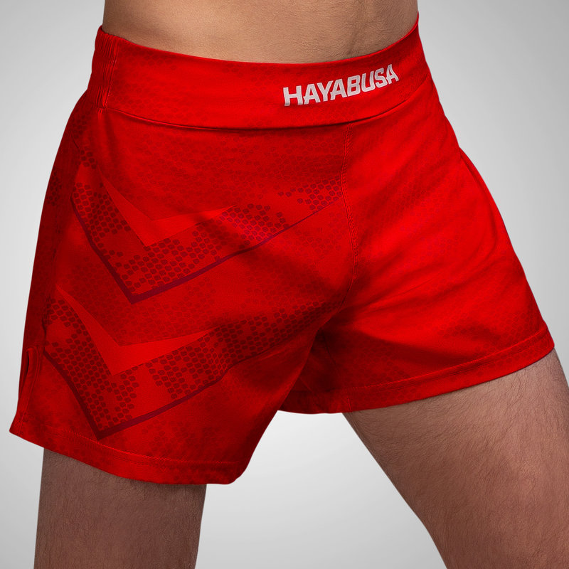 Hayabusa Hayabusa Arrow Kickboxen Kampfsport Sport Shorts Rot