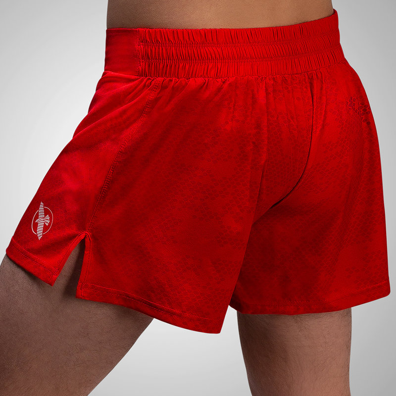 Hayabusa Hayabusa Arrow Kickboxen Kampfsport Sport Shorts Rot