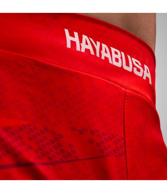 Hayabusa Arrow Kickboks Broek Martial Arts Sportshorts Rood