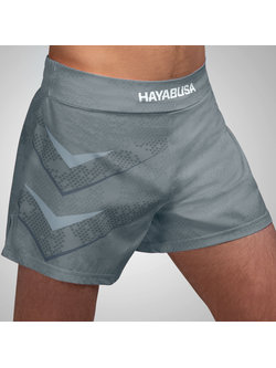 Hayabusa Hayabusa Arrow Kickboxing Martial Arts Sport Shorts Grey