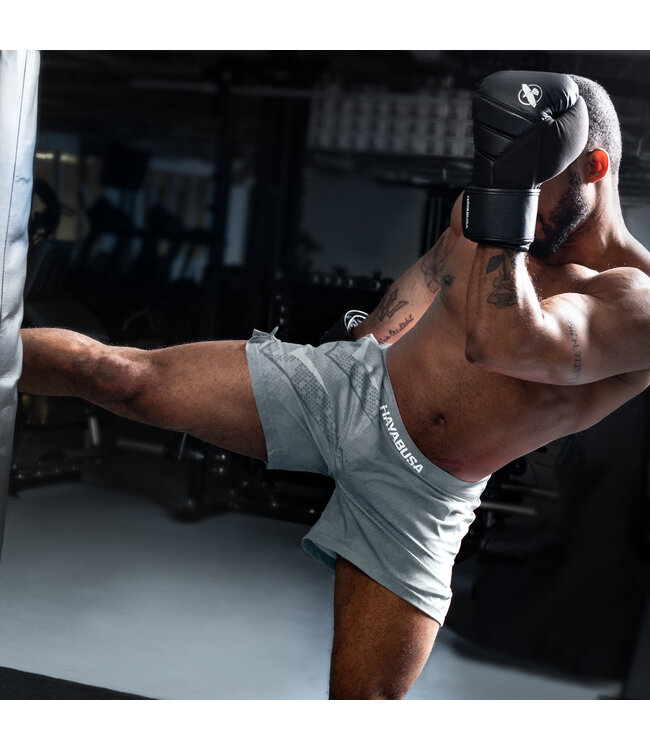 Hayabusa Hayabusa Arrow Kickboxing Martial Arts Sport Shorts Grey