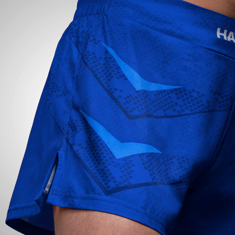 Hayabusa Hayabusa Arrow Kickboxing Martial Arts Sport Shorts Blue