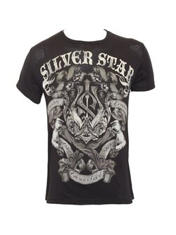 Silver Star Silver Star Battle T Shirt Black