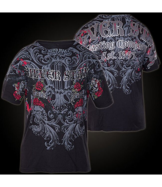 Silver Star Ak47 T Shirt Black