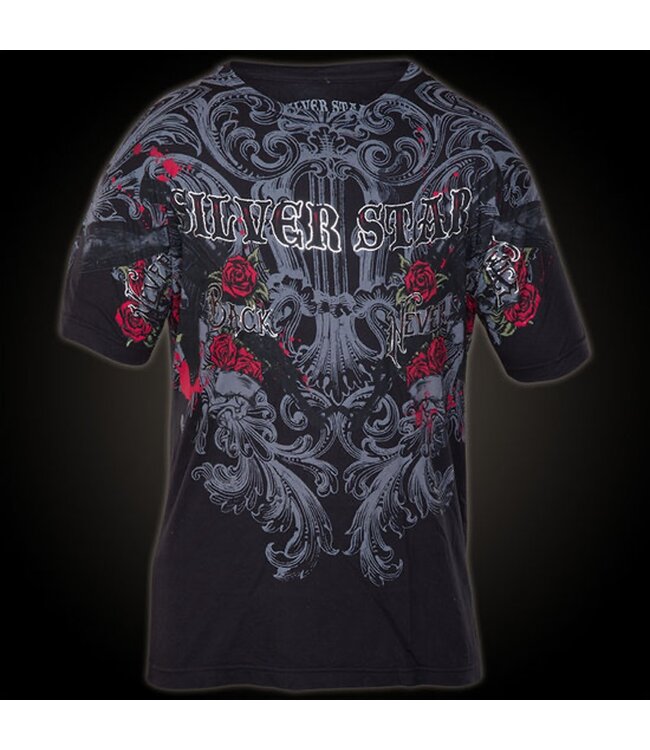Silver Star AK47 T Shirt Schwarz