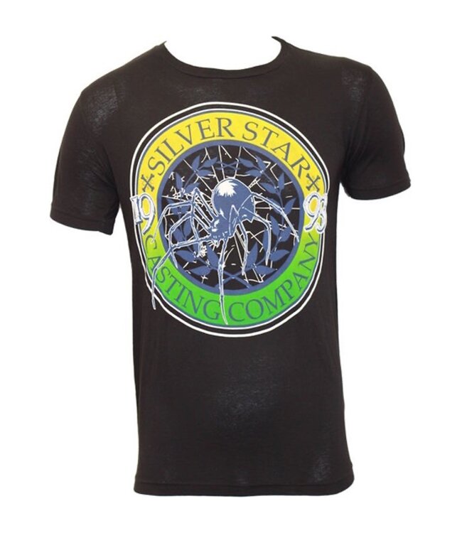 Silver Star Anderson Silva Spider T Shirt Black MMA Clothing