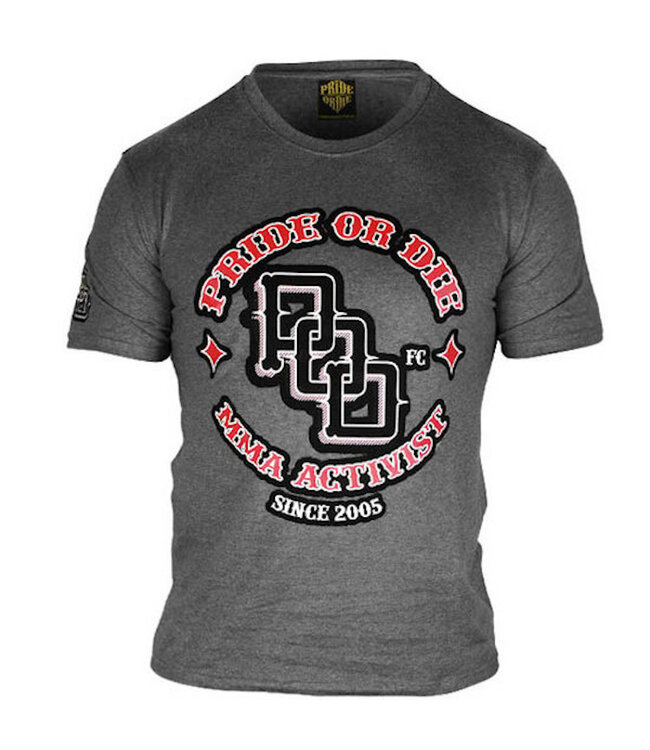 PRIDEorDIE POD T-shirt Grijs