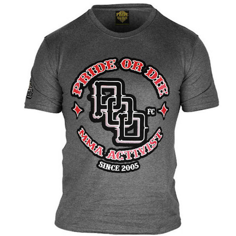 Pride or Die PRIDEorDIE POD T Shirt Grau