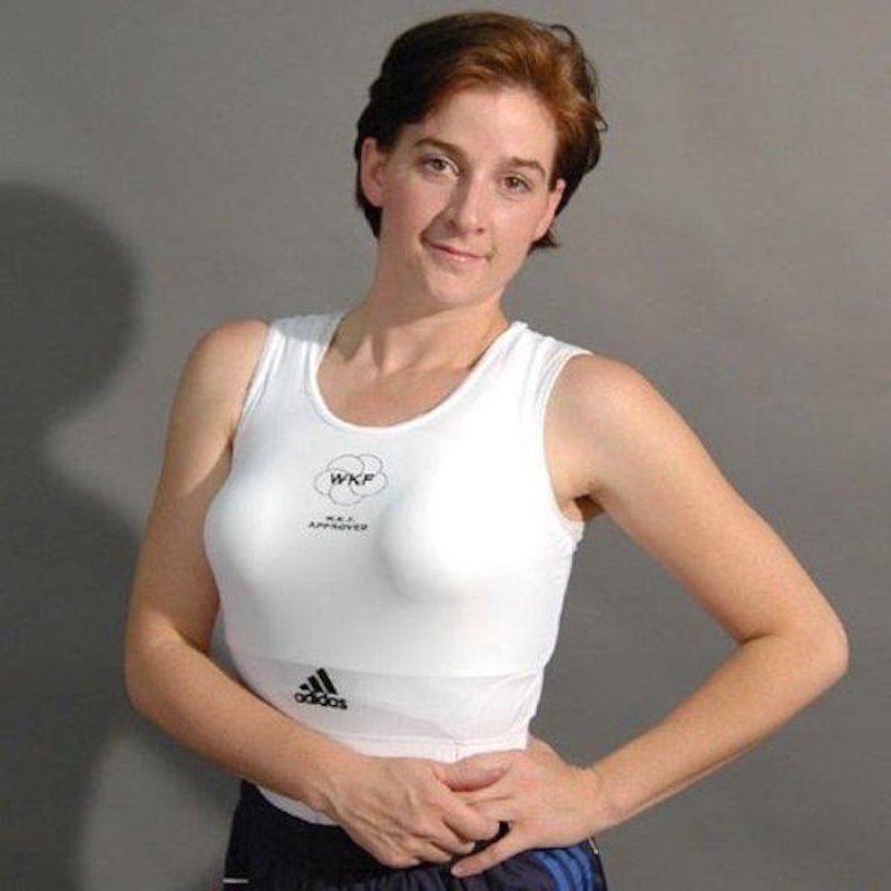 Female Ventilated Chest Guard / Bra Support