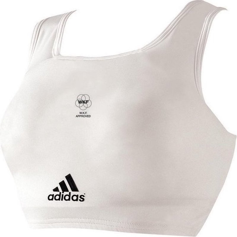 Adidas Professional Ladies Chest Protector White Fightwear Shop Europe