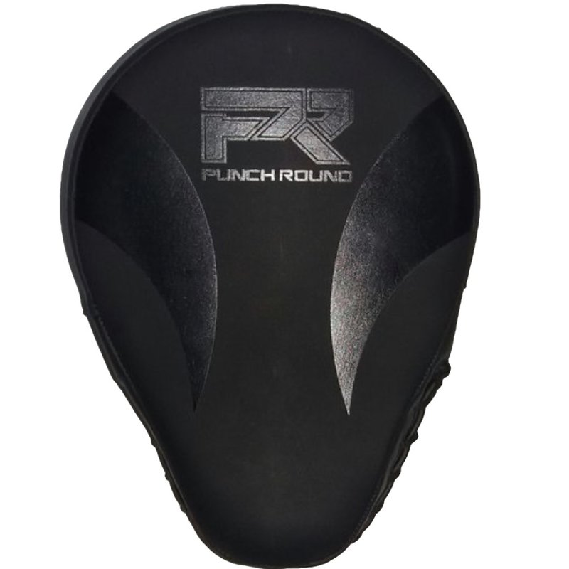 PunchR™  Punch Round Slam PRO Hand Pads Focus Mitts Black