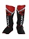 PunchR™  Punch Round NoFear Kickboxing Shin Guards Black Red