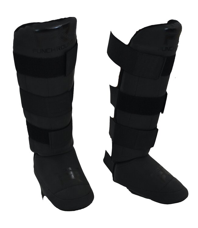 PunchR XPR FLEX Kickboxen Schienbeinschoner Schwarz