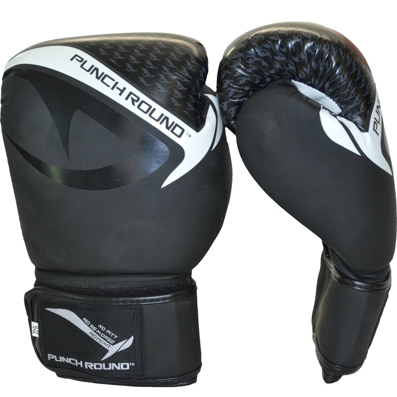 PunchR™  Punch Round No-Fear Bokshandschoenen Zwart Wit