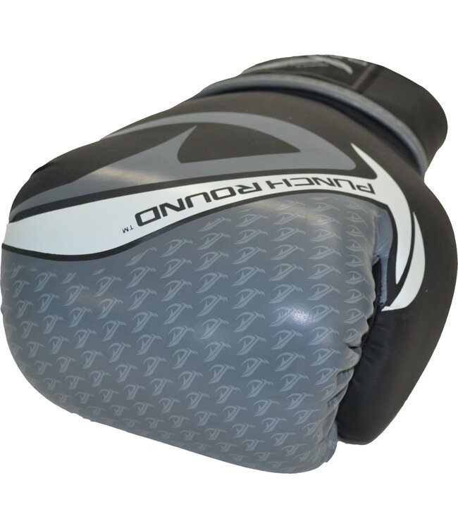 Punch Round No-Fear Boxhandschuhe Schwarz Grau