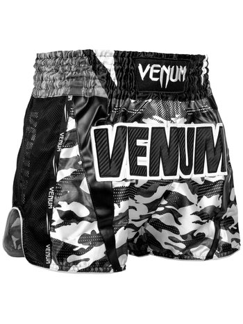 Venum Venum Muay Thai Full Cam Shorts Schwarz Weiss