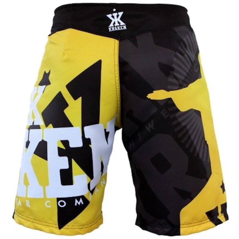 Kraken Fightwear Krakenwear Fight Shorts SFX SERIES Wanna Get Free