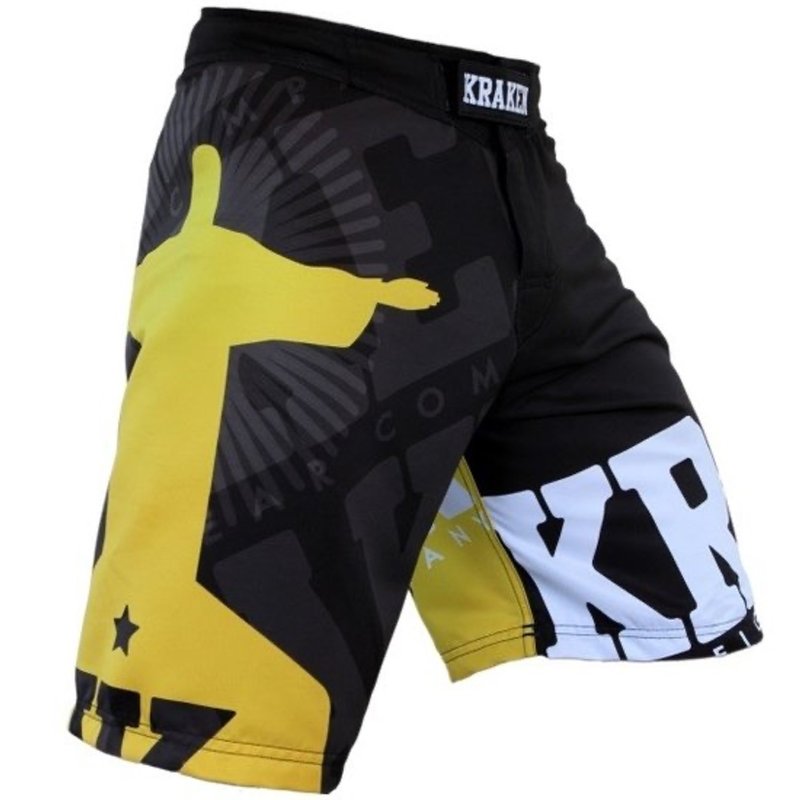 Kraken Fightwear Krakenwear Fight Shorts SFX SERIES Wanna Get Free