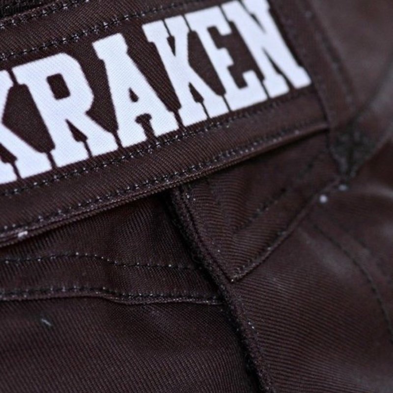 Kraken Fightwear Krakenwear Fight Shorts SFX SERIES The M4sk Black Grey