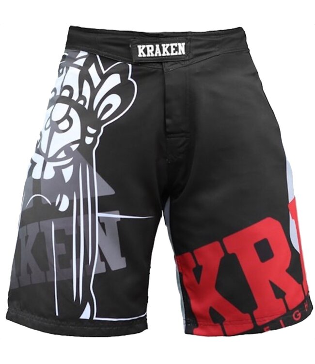 Krakenwear Fight Shorts SFX SERIE The M4ask Schwarz Grau