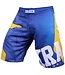 Krakenwear Fightshorts SFX SERIE Wanna Get Free Blau