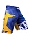 Kraken Fightwear Krakenwear Fight Shorts SFX SERIES Wanna Get Free Blue