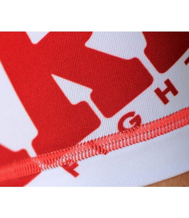 Kraken Wear Rash Guard The M4SK Rood Wit