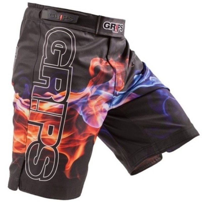 GR1PS - GRIPS GRIPS Jarama MMA/BJJ Fight Shorts Flame GRIPS Athletics