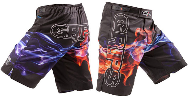 GR1PS - GRIPS GRIPS Jarama MMA/BJJ Fight Shorts Flame GRIPS Athletics