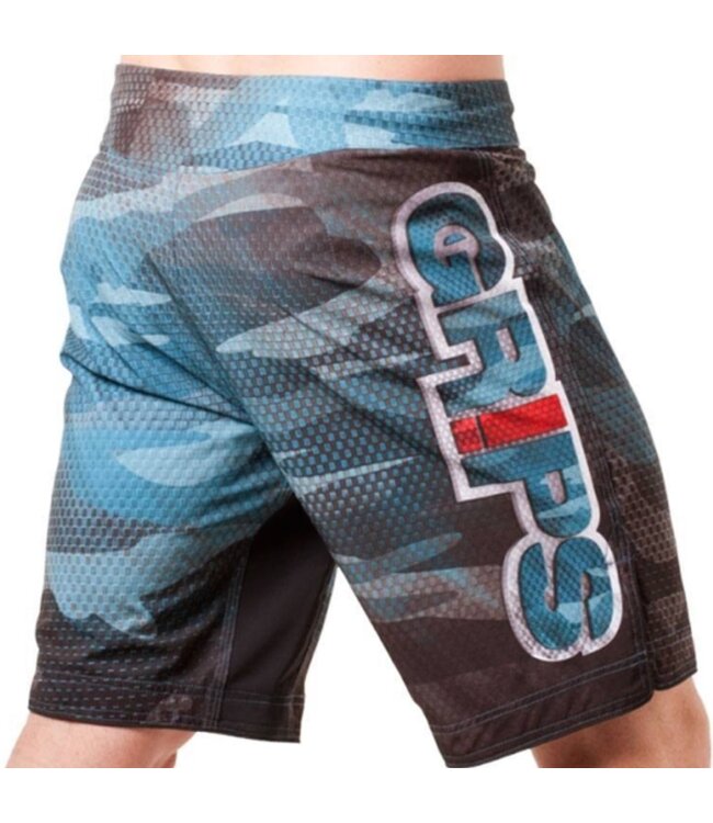 GRIPS Fight Shorts Diablo Snake Fight Blue GRIPS Athletics
