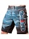 GR1PS - GRIPS GRIPS Fight Shorts Diablo Snake Fight Blau GRIPS Athletics