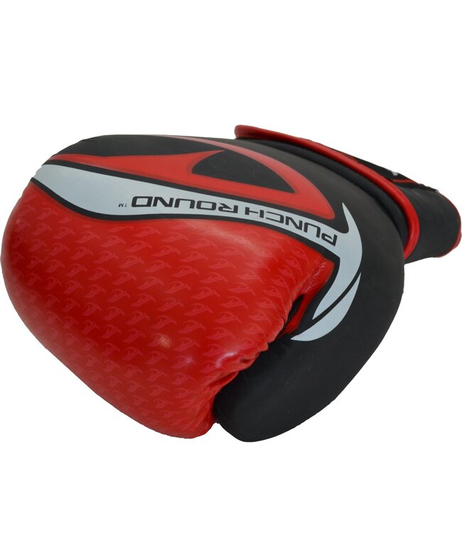 PunchR™  Punch Round No-Fear Boxing Gloves Kids Black Red