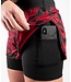 Venum Defender 2.0 Hybrid Kompressionsshorts Frauen Schwarz Rot